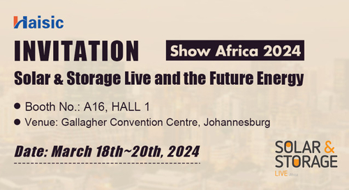 Latest company news about Wystawa fabryczna w 2024 roku: Solar & Storage Live and the Future Energy Show Africa